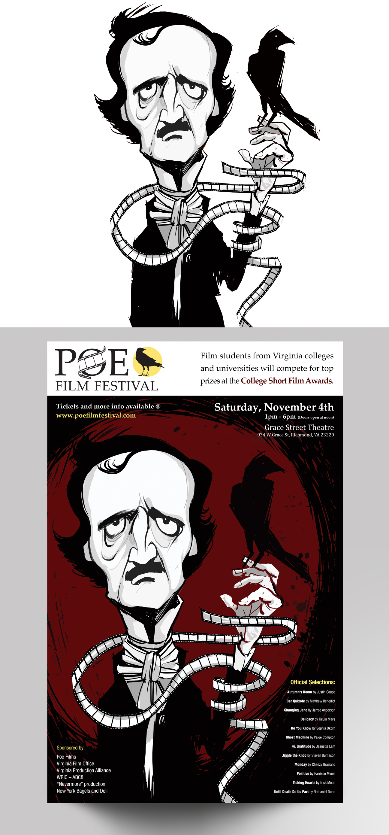 Poe Film Festival Poster
