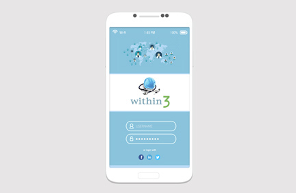 Within3 – App UI Design
